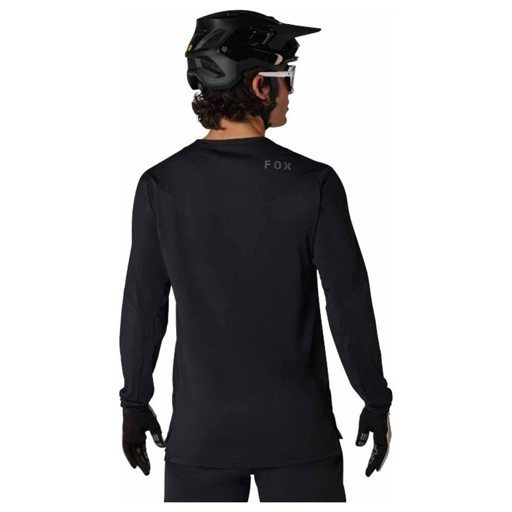 FOX Flexair Long Sleeve Jersey - Black