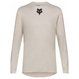 FOX Flexair Long Sleeve Jersey - Chalk White