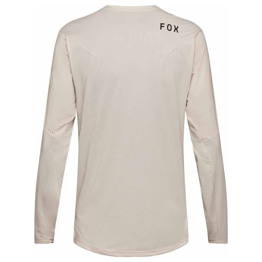 FOX Flexair Long Sleeve Jersey - Chalk White