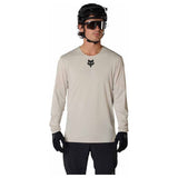 FOX Flexair Long Sleeve Jersey - Chalk White