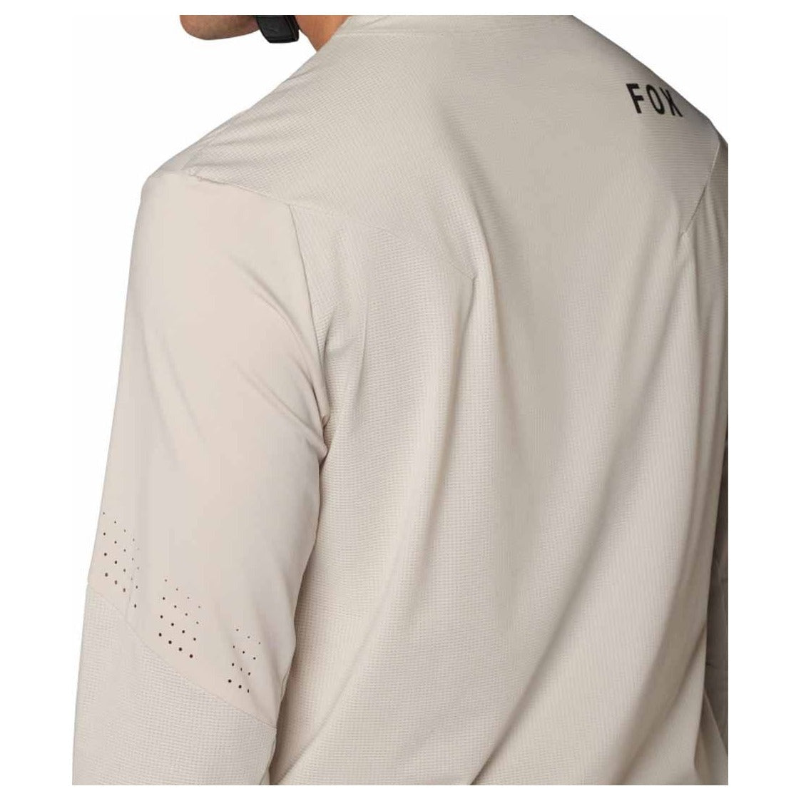 FOX Flexair Long Sleeve Jersey - Chalk White