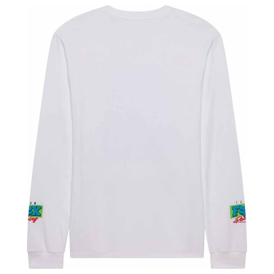 FOX Hardcore 195 Original Long Sleeve Tee - White