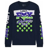 FOX Hc94 195 Original Long Sleeve Tee - Midnight Blue