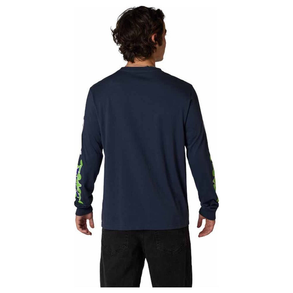 FOX Hc94 195 Original Long Sleeve Tee - Midnight Blue