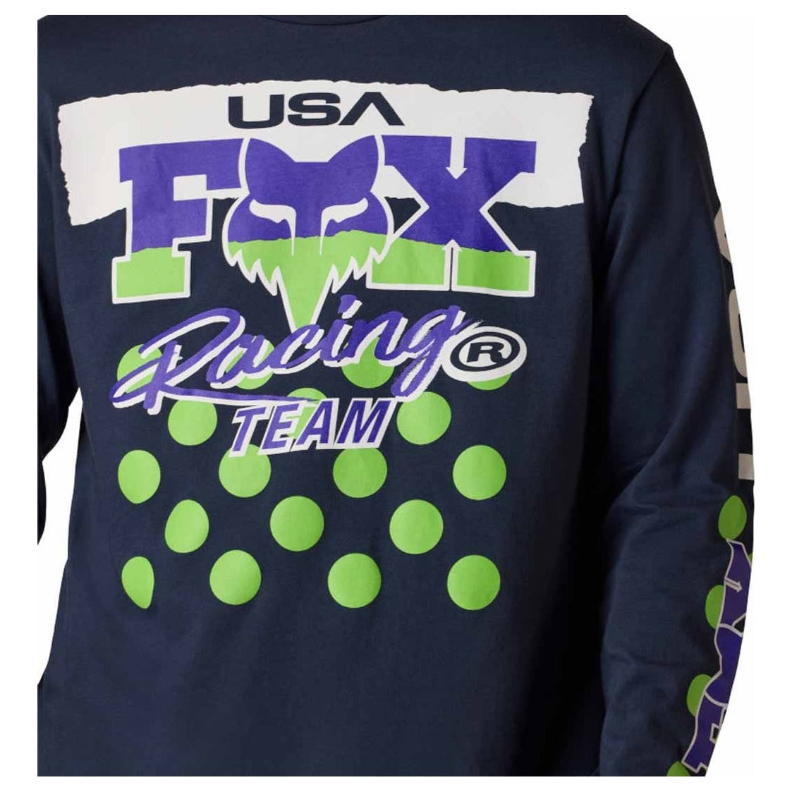 FOX Hc94 195 Original Long Sleeve Tee - Midnight Blue