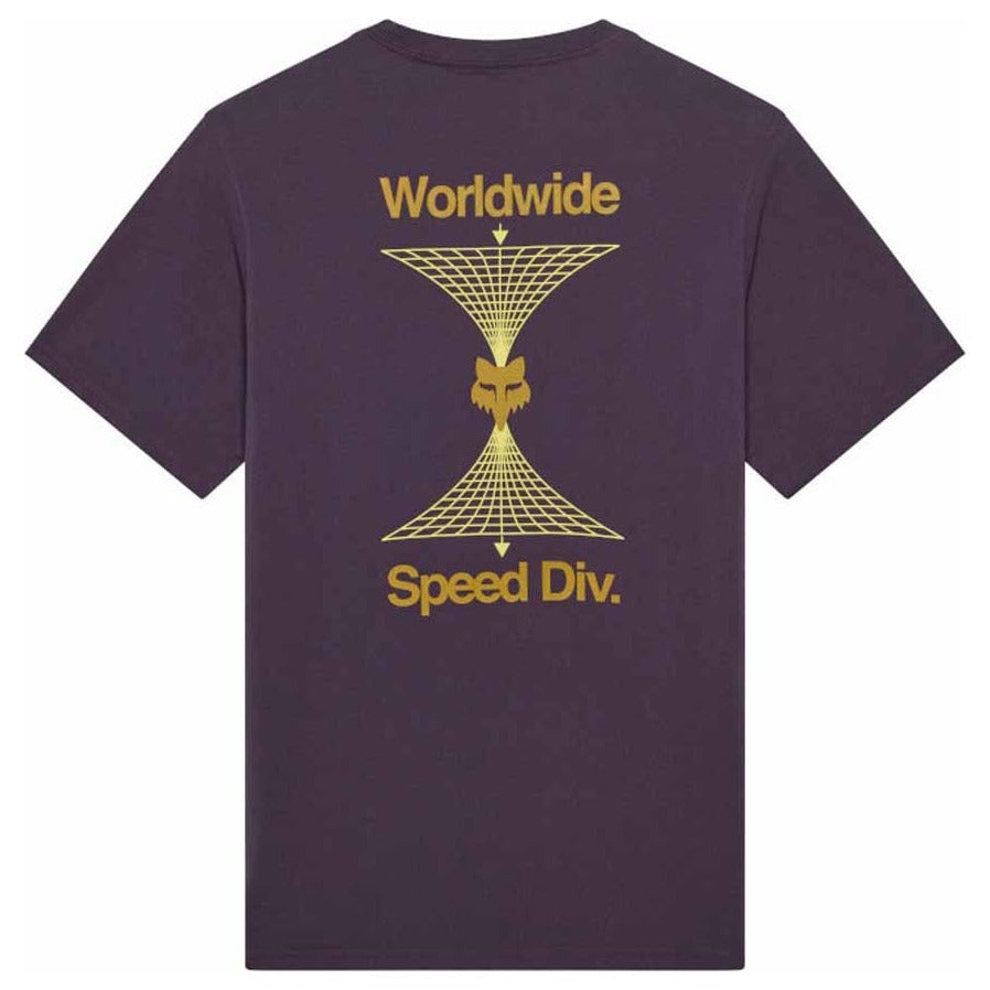 FOX Image Print 195 Original Tee - Plum Perfect