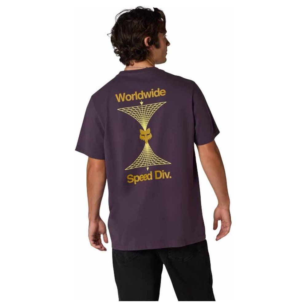FOX Image Print 195 Original Tee - Plum Perfect