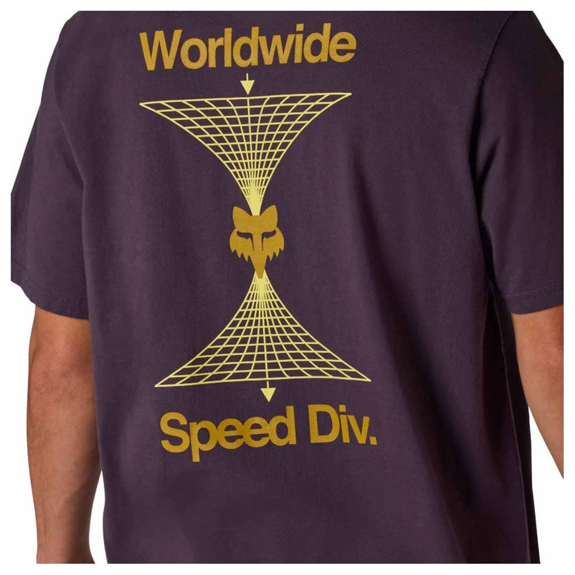 FOX Image Print 195 Original Tee - Plum Perfect