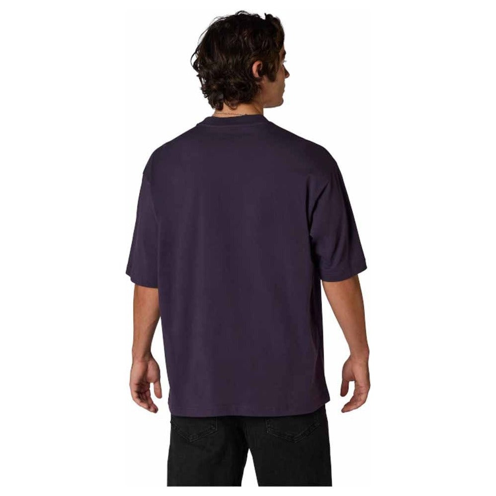 FOX Image Print Midweight Tee - Plum Perfect