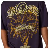 FOX Image Print Midweight Tee - Plum Perfect