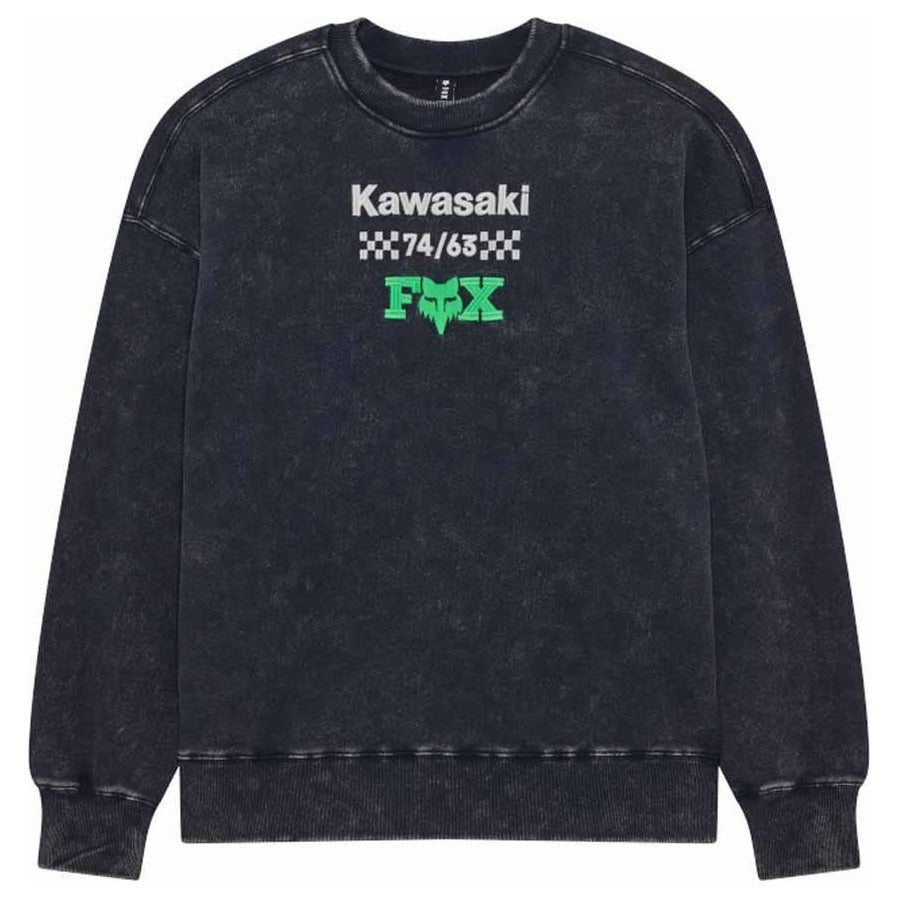 FOX Kawi Heavyweight Fleece Crew - Midnight Blue
