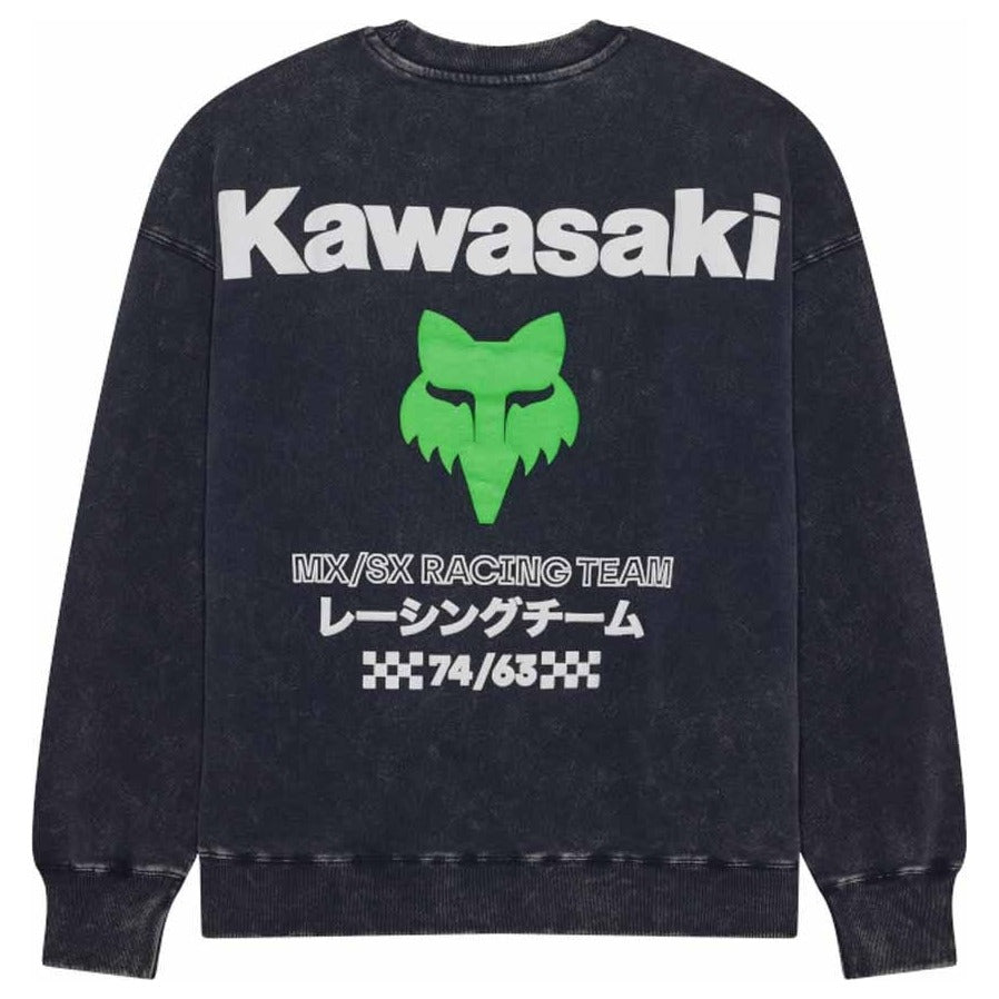 FOX Kawi Heavyweight Fleece Crew - Midnight Blue