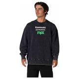 FOX Kawi Heavyweight Fleece Crew - Midnight Blue