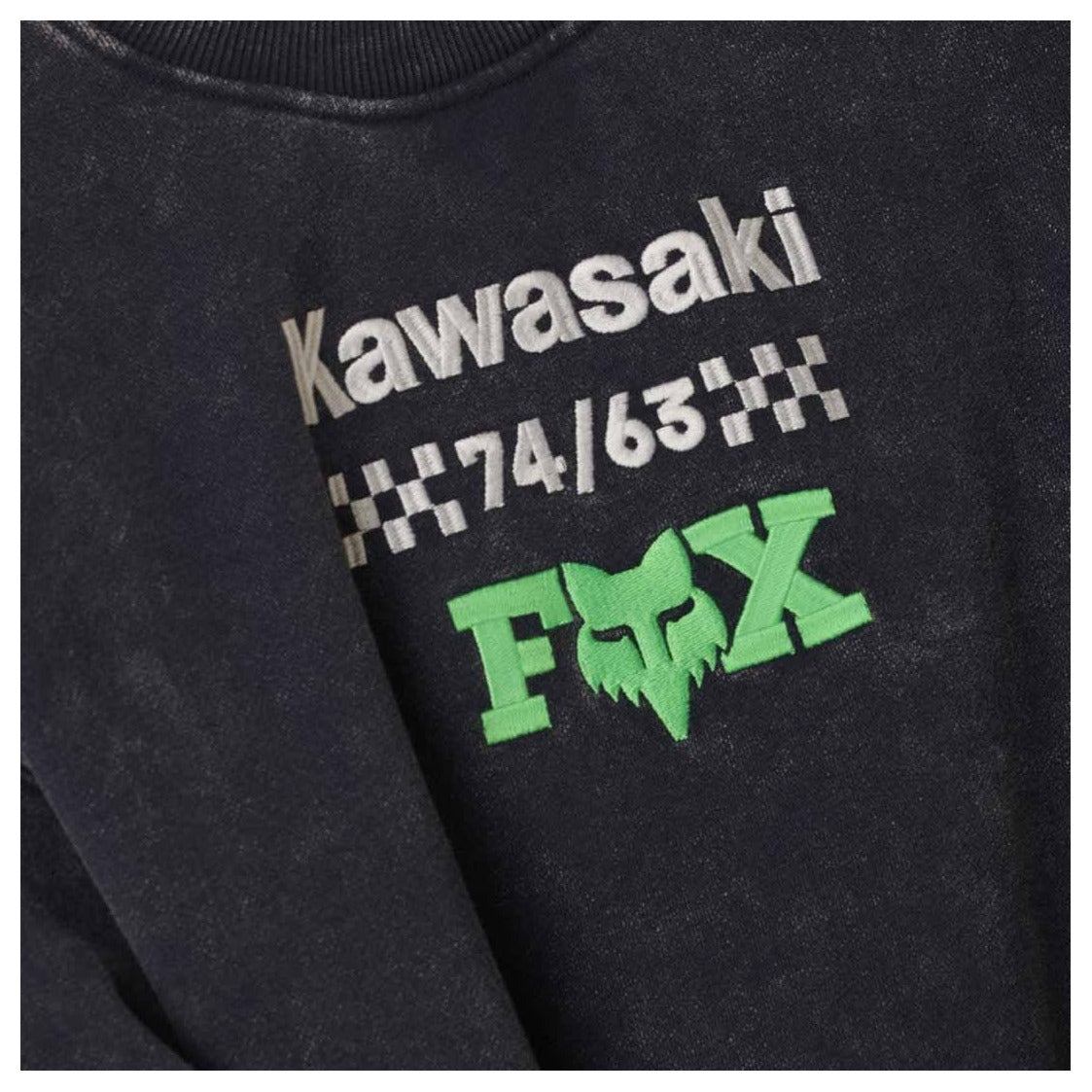 FOX Kawi Heavyweight Fleece Crew - Midnight Blue