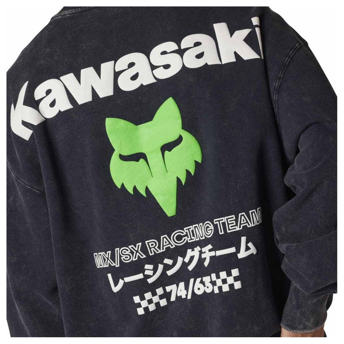 FOX Kawi Heavyweight Fleece Crew - Midnight Blue