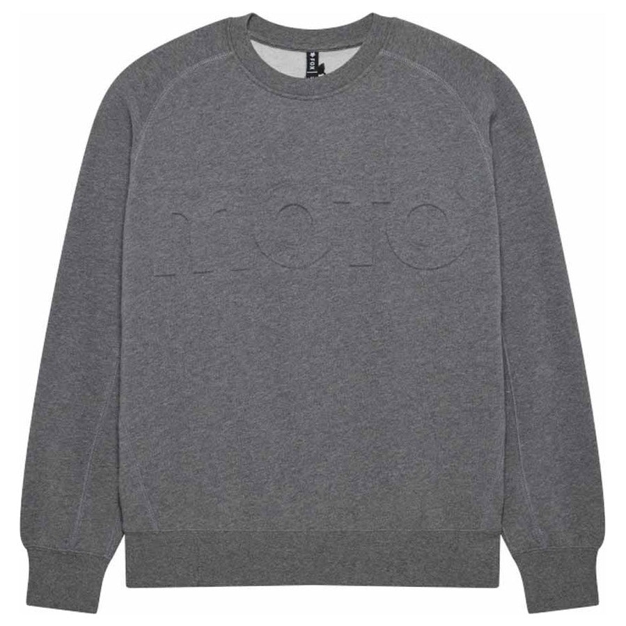 FOX Moto-X Oversized Crew Sweatshirt - Heather Graphite Grey