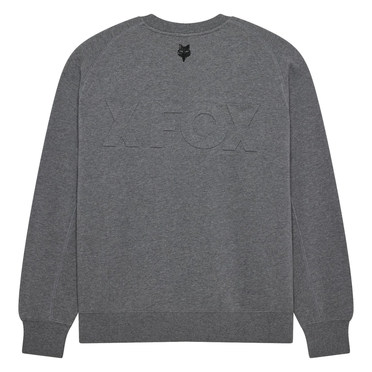 FOX Moto-X Oversized Crew Sweatshirt - Heather Graphite Grey