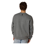 FOX Moto-X Oversized Crew Sweatshirt - Heather Graphite Grey