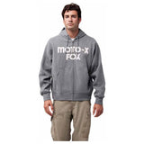 FOX Moto-X Oversized Zip Hoodie - Heather Graphite Grey