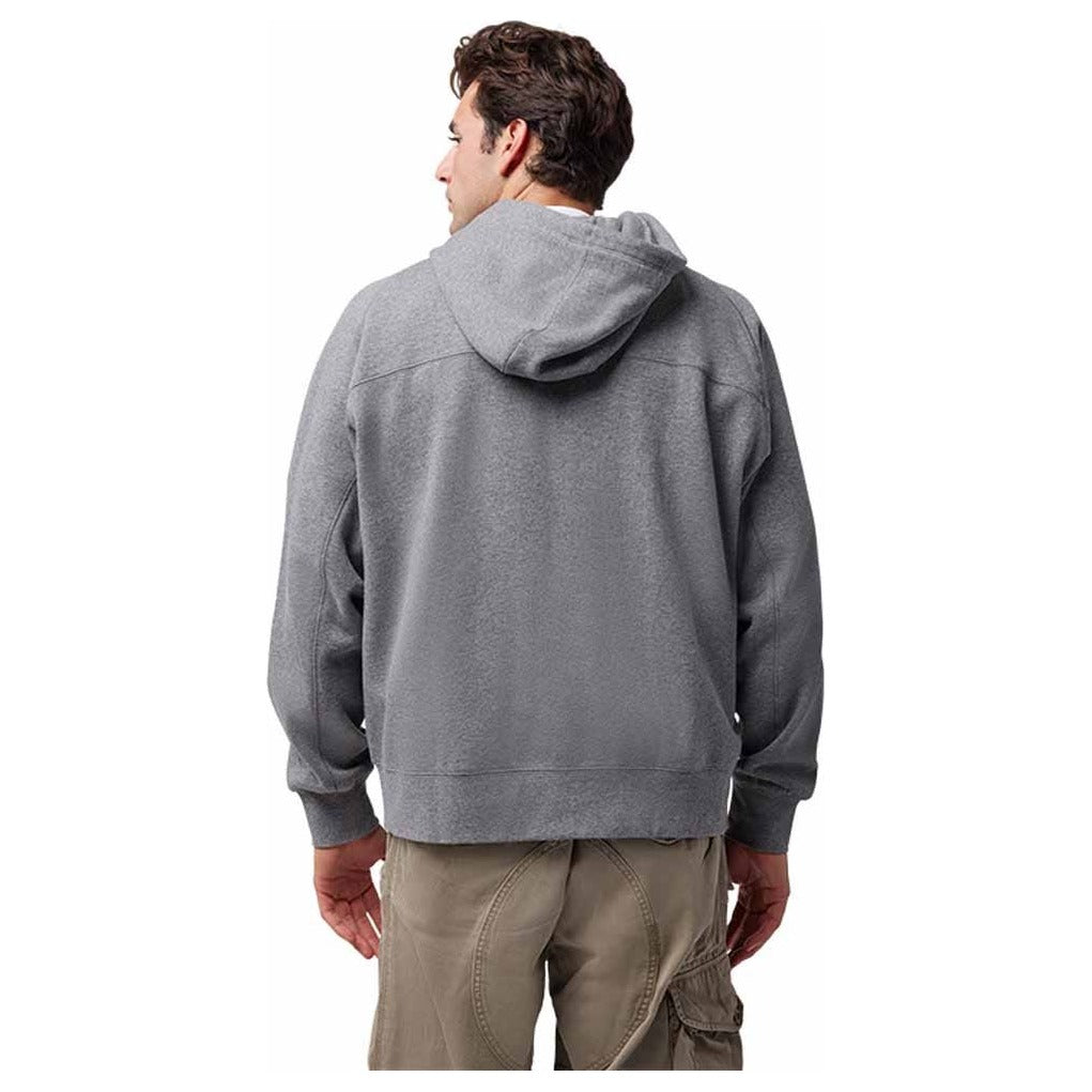 FOX Moto-X Oversized Zip Hoodie - Heather Graphite Grey