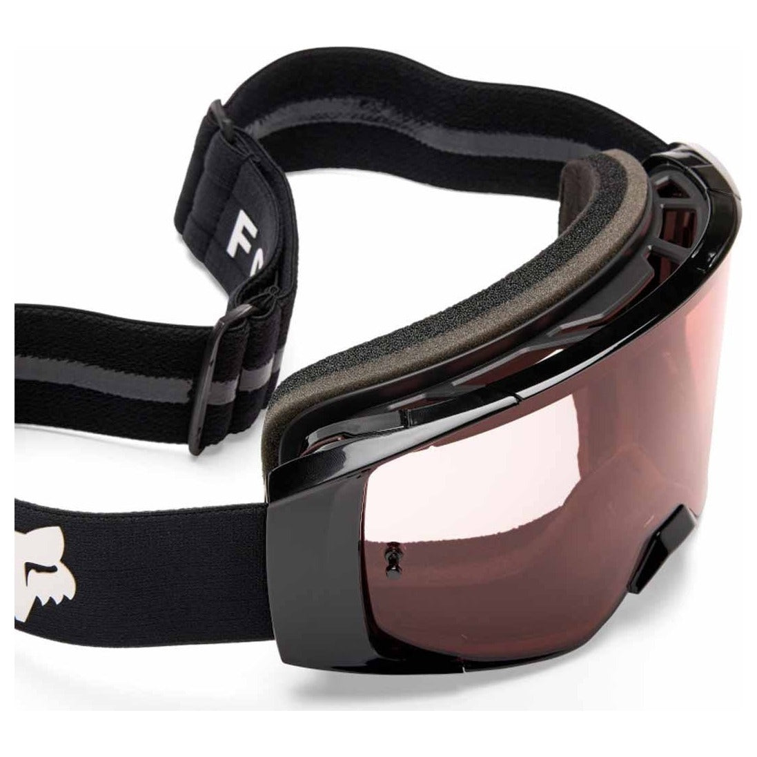 FOX MTB Vue Max Goggle - VIVID - Black/Red