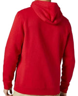 Fox PINNACLE PULLOVER FLEECE Flame Red BACK FACING MODEL