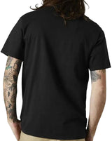 Fox PINNACLE Short Sleeve TEE Black BACK FACING MODEL