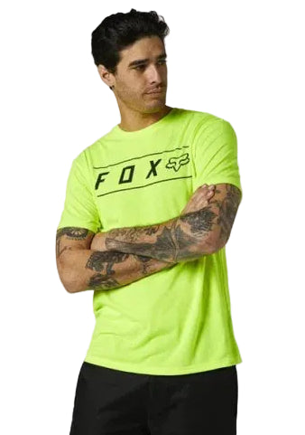 Fox PINNACLE Short Sleeve TECH TEE Flo Yellow 