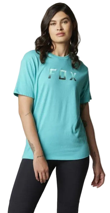 Fox FGMNT Short Sleeve TEE Teal FRONT FACING MODEL