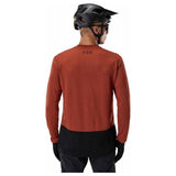 FOX Ranger Fox Head Long Sleeve Jersey - Amber Scarlet