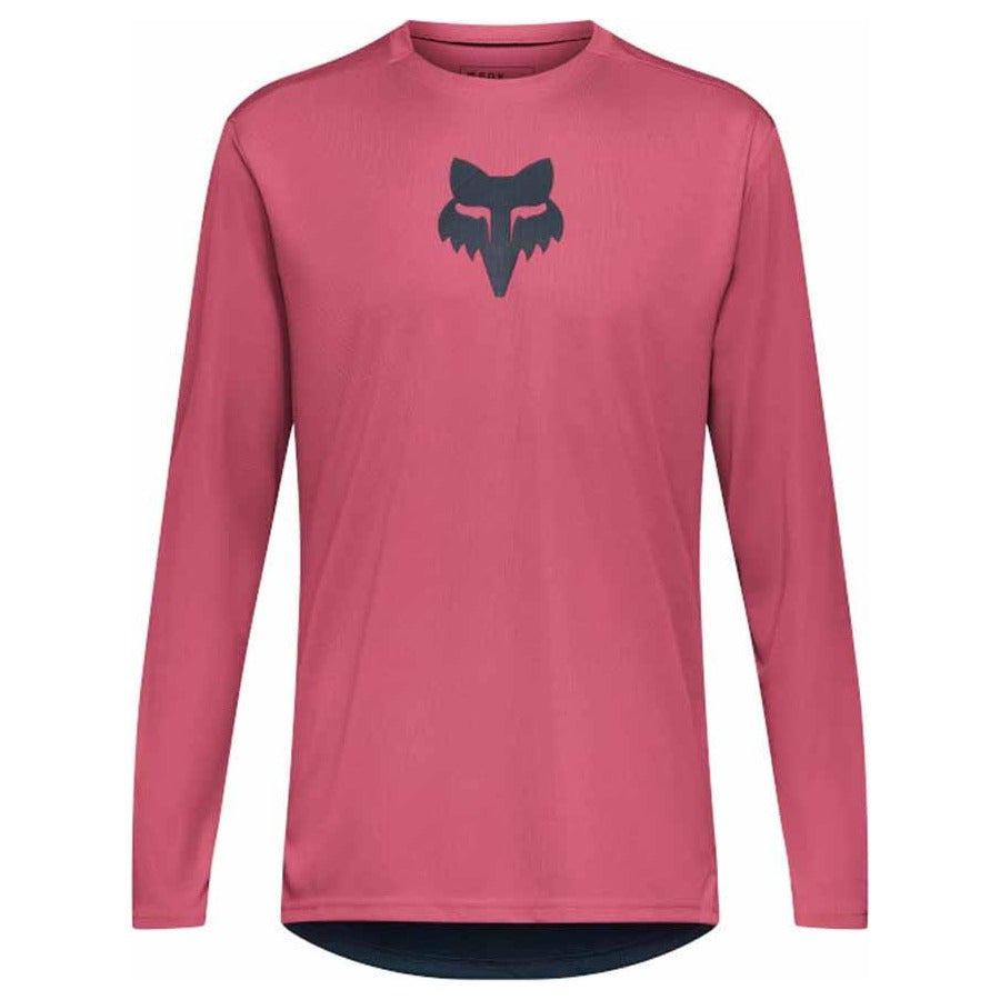 FOX Ranger Fox Head Long Sleeve Jersey - Berry