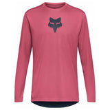 FOX Ranger Fox Head Long Sleeve Jersey - Berry
