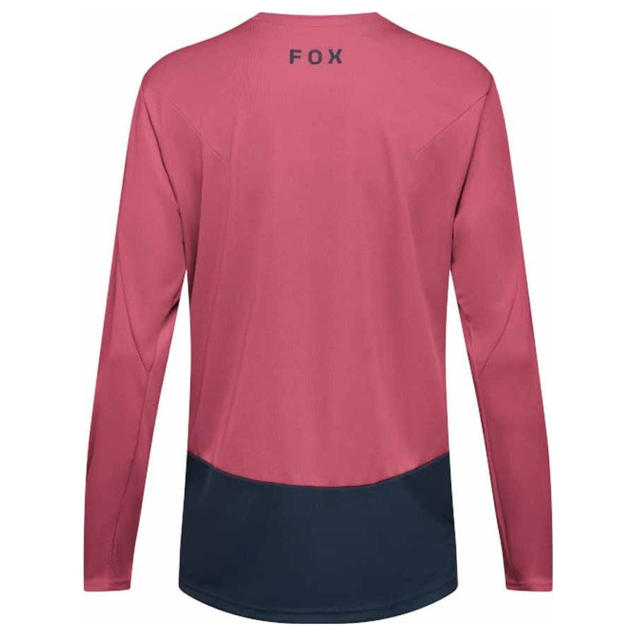 FOX Ranger Fox Head Long Sleeve Jersey - Berry