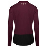 FOX Ranger Fox Head Long Sleeve Jersey - Dark Maroon