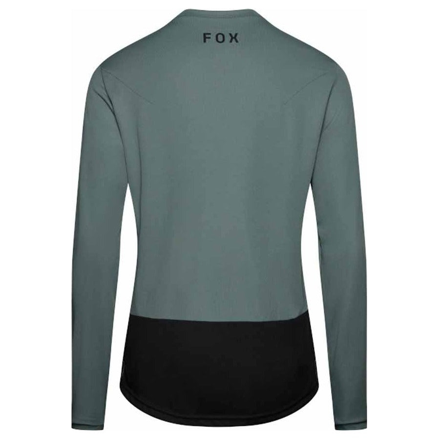 FOX Ranger Fox Head Long Sleeve Jersey - Sage Green