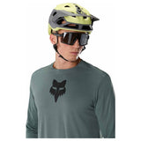 FOX Ranger Fox Head Long Sleeve Jersey - Sage Green