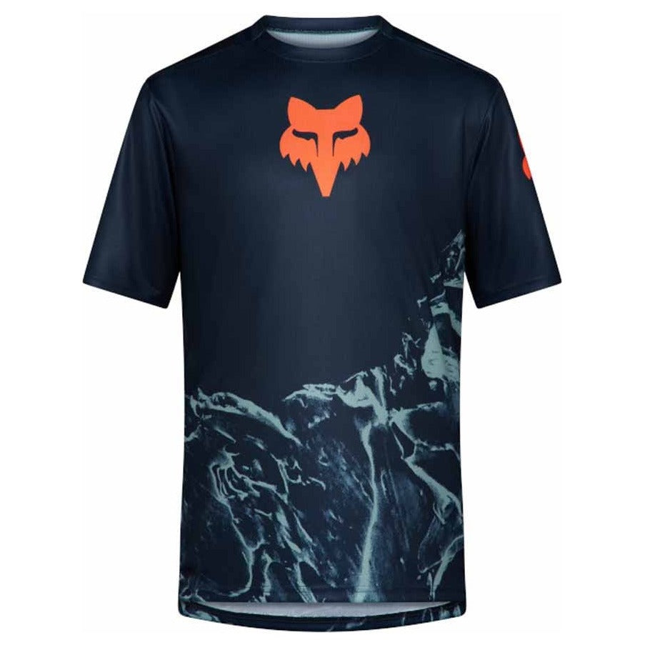 FOX Ranger Jersey Image Print - Arctic Blue