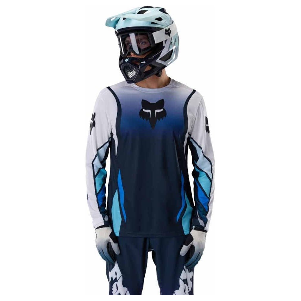 FOX Ranger Long Sleeve Jersey Foundry - Midnight Blue