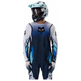 FOX Ranger Long Sleeve Jersey Foundry - Midnight Blue