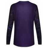 FOX Ranger Long Sleeve Jersey Image Print - Plum Purple