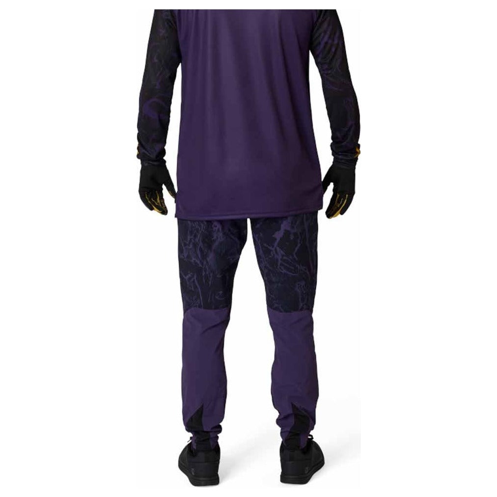 FOX Ranger Long Sleeve Jersey Image Print - Plum Purple