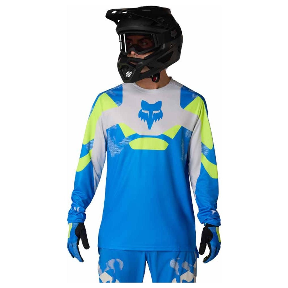FOX Ranger Long Sleeve Jersey Tactile - Blue Jewel