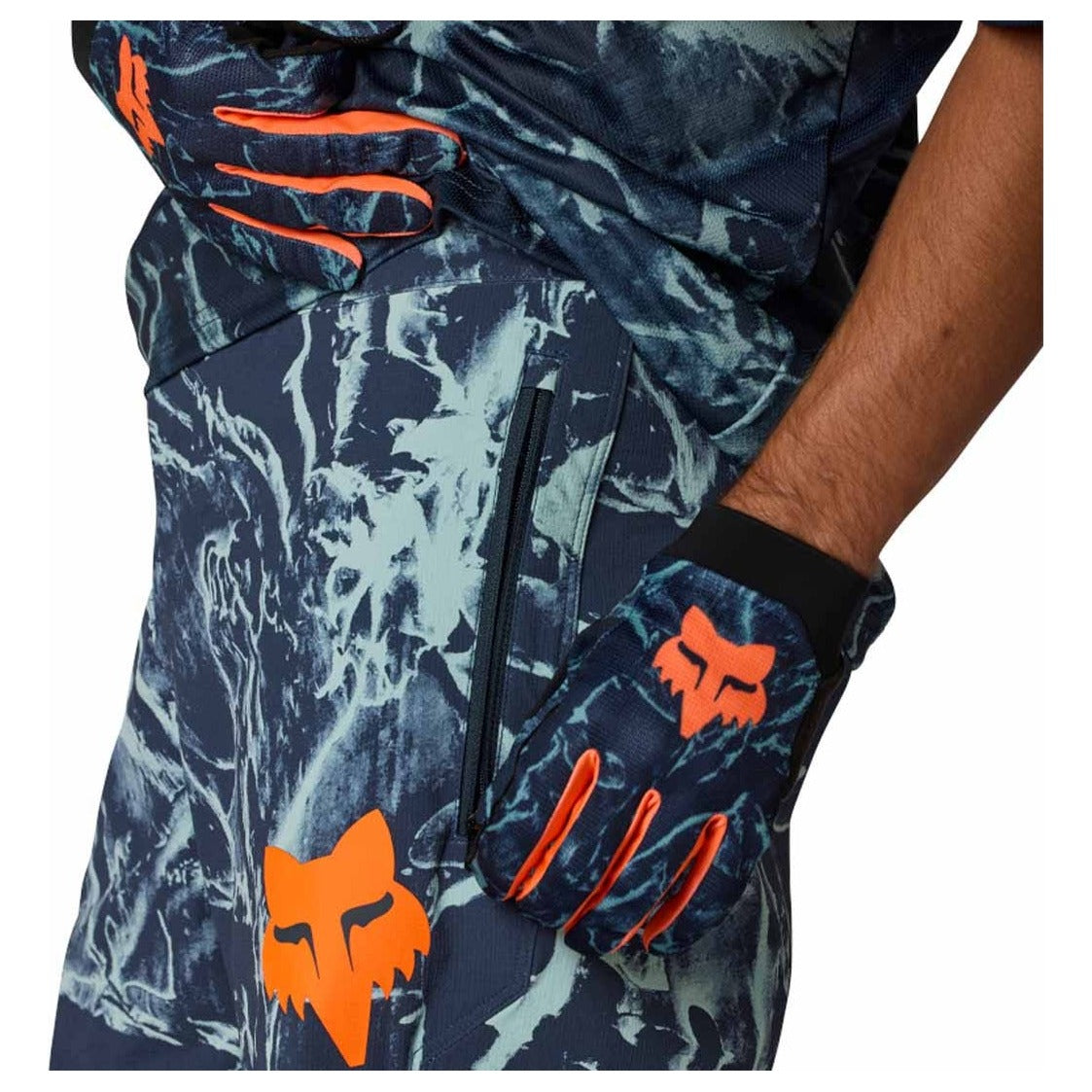 FOX Ranger Short Image Print - Arctic Blue