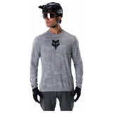 FOX Ranger TruDri Long Sleeve Jersey - Pewter Grey