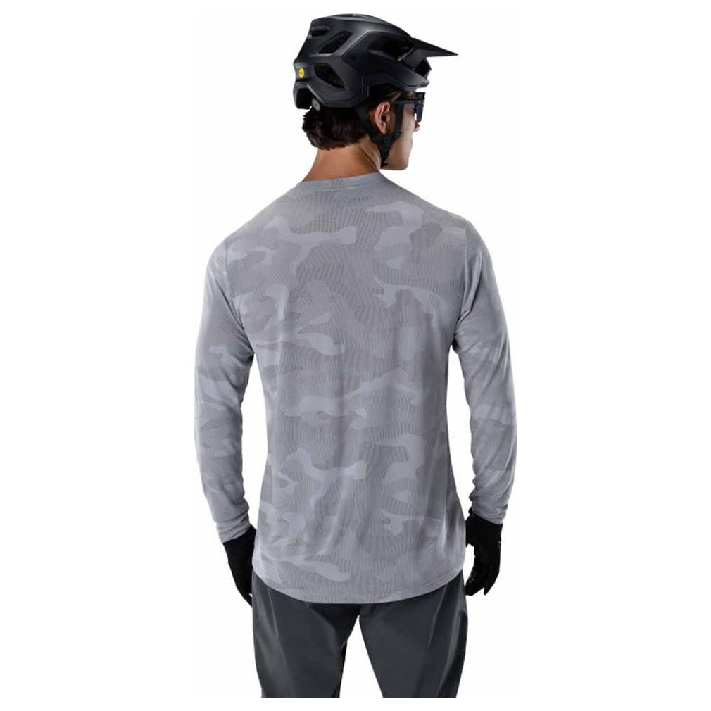 FOX Ranger TruDri Long Sleeve Jersey - Pewter Grey