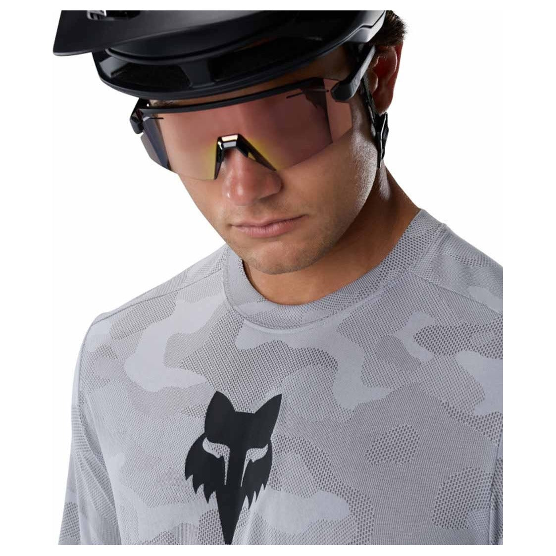 FOX Ranger TruDri Long Sleeve Jersey - Pewter Grey
