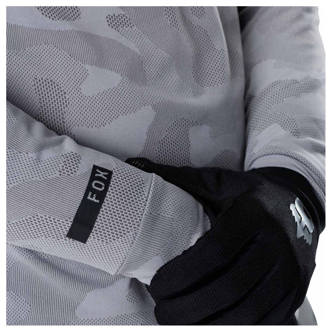 FOX Ranger TruDri Long Sleeve Jersey - Pewter Grey