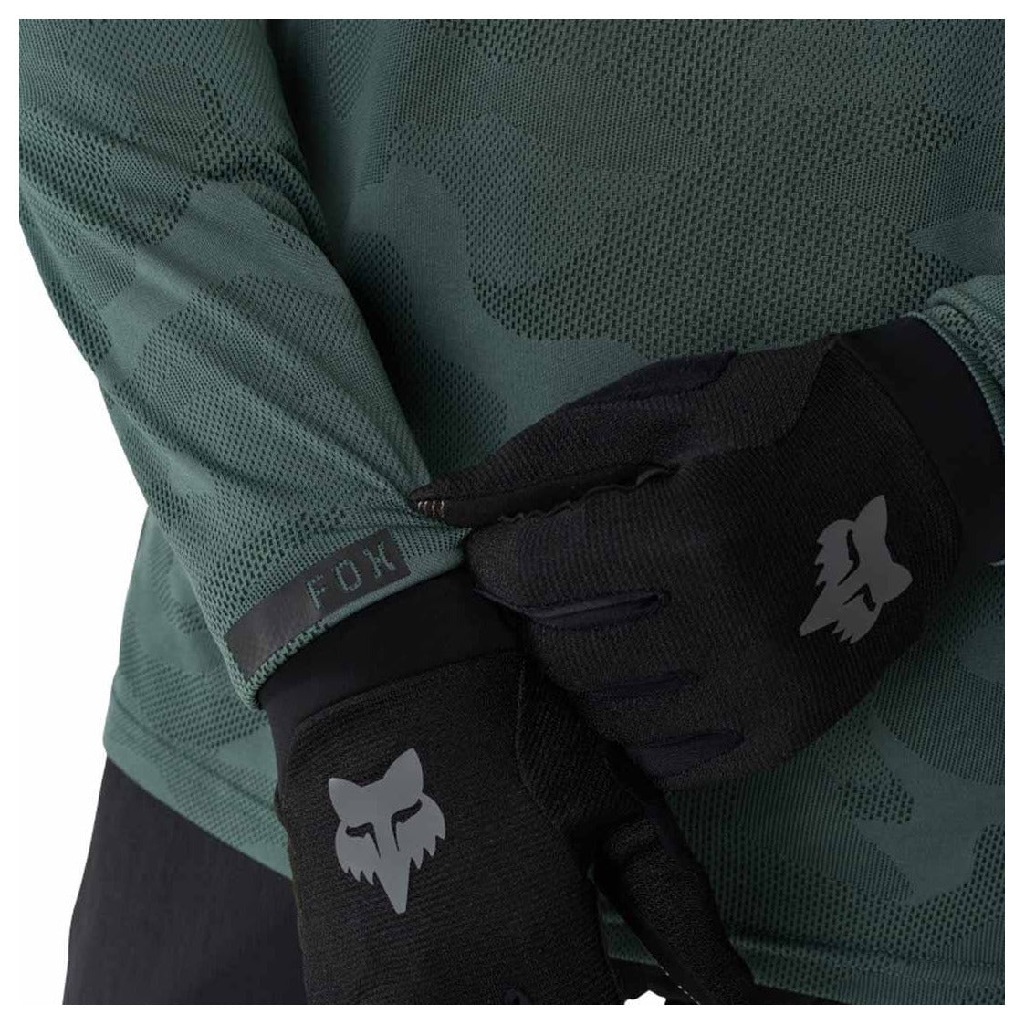 FOX Ranger TruDri Long Sleeve Jersey - Sage Green
