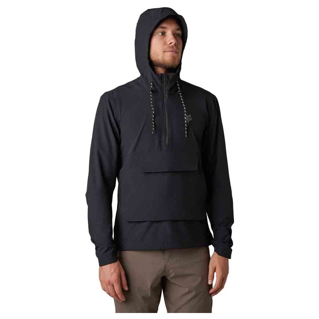 FOX Ranger Wind Pullover - Black S24