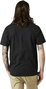 Fox RKANE SIDE Short Sleeve PREMIUM TEE Black Back Facing Model 